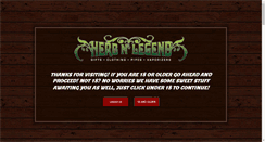 Desktop Screenshot of herb-n-legend.com